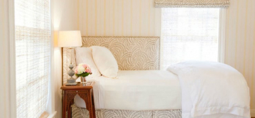 bed linen in bedroom