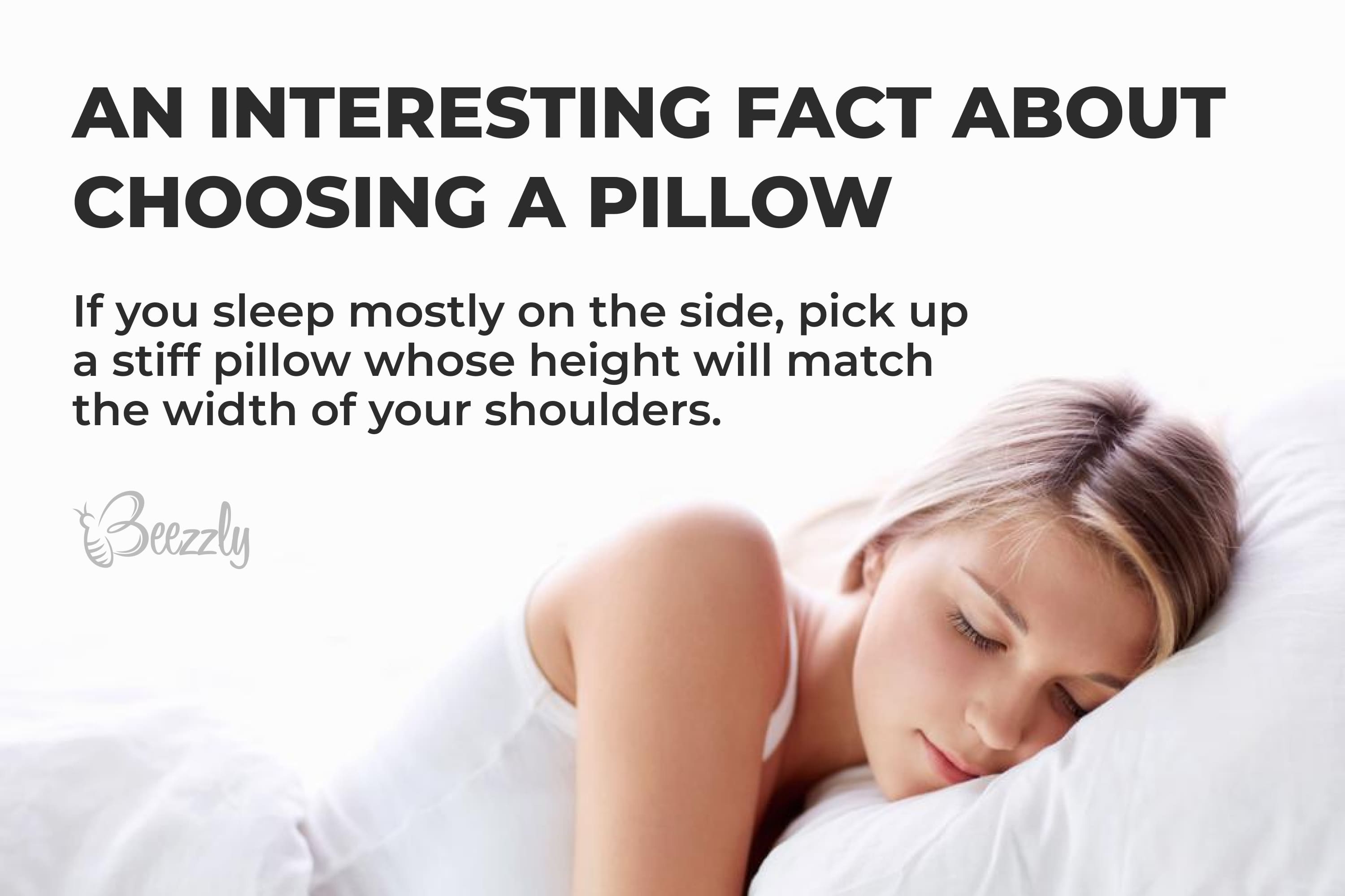 An interesting fact about choosing a pillow