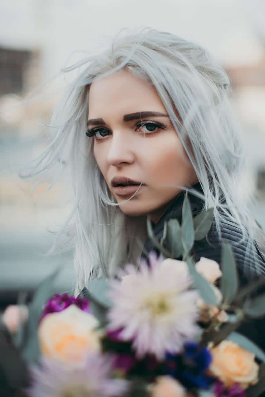 permanent hair color grey hair