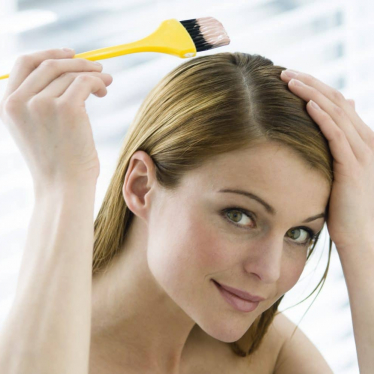 dye hair at home