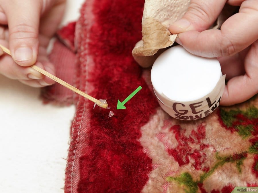 how to remove hot glue 