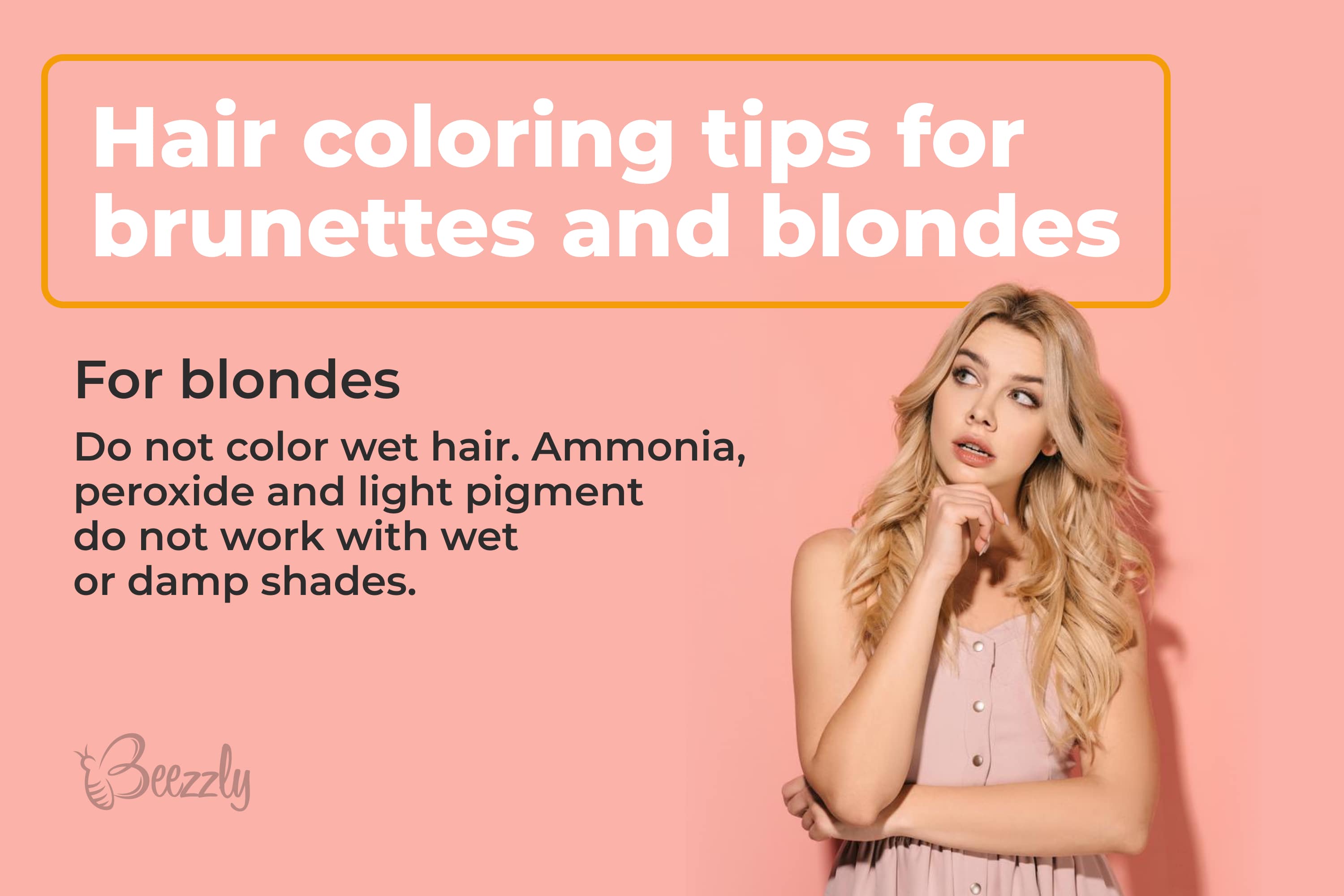 Hair coloring tips for blondes