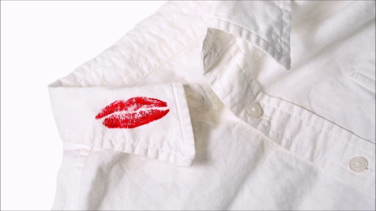 how to get chapstick stains out of clothes