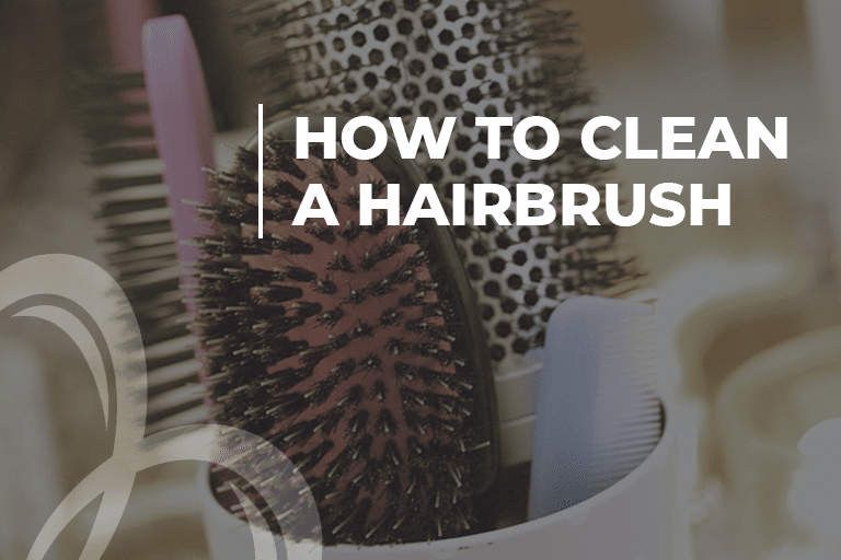 how to clean a hairbrush