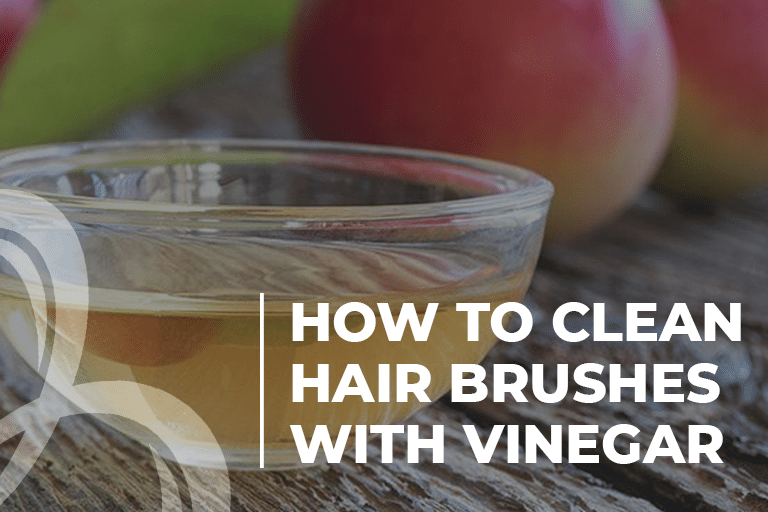 How to clean hair brushes with vinegar
