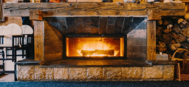 how big should pilot light be on gas fireplace