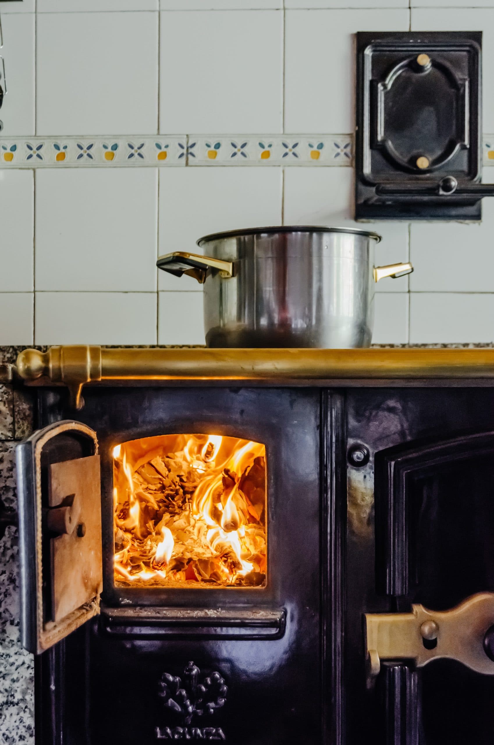 How to clean burnt-on grease from glass top stove