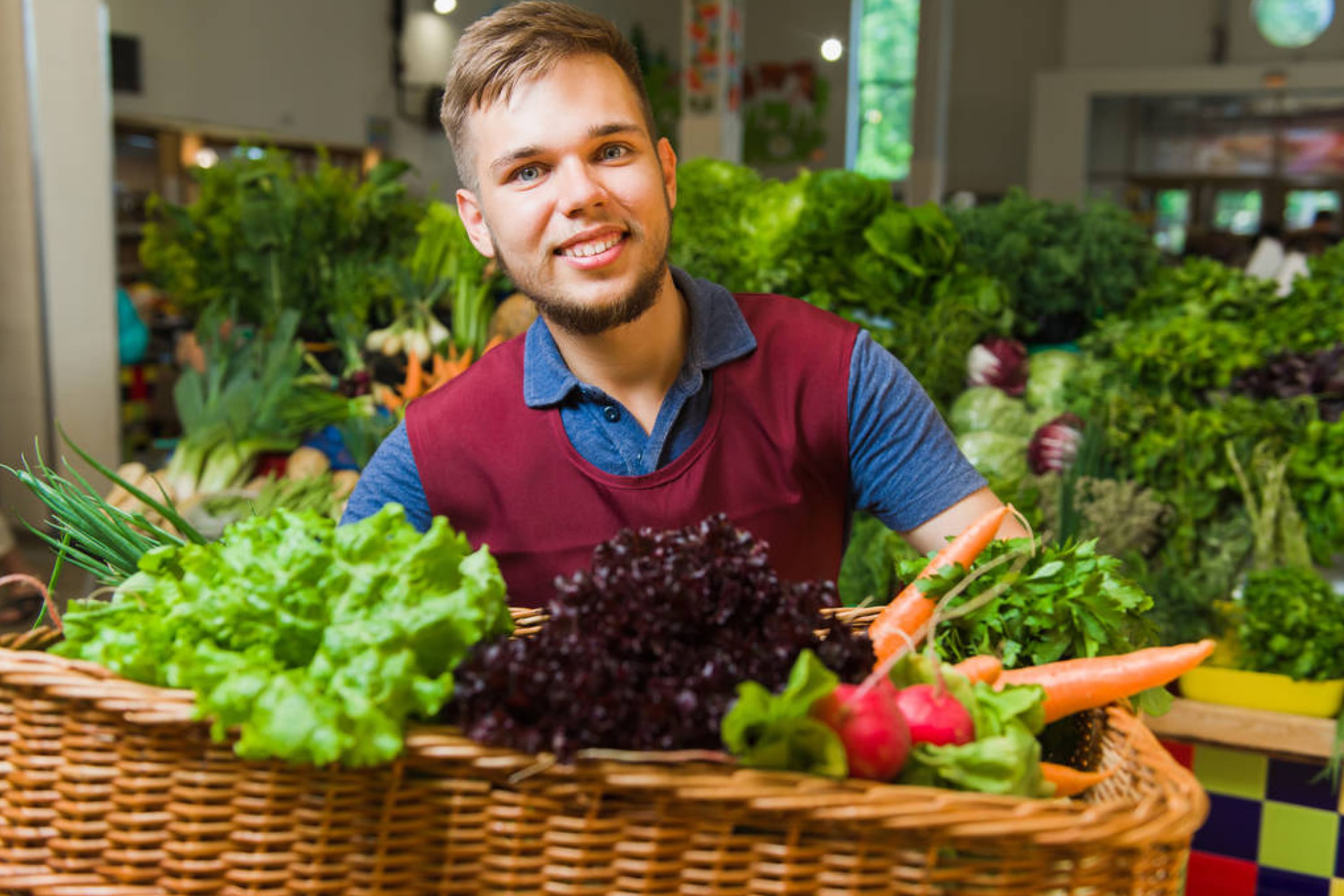 How to store radishes on the counter