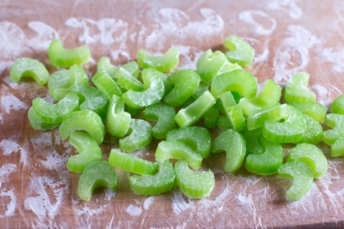 can celery be frozen
