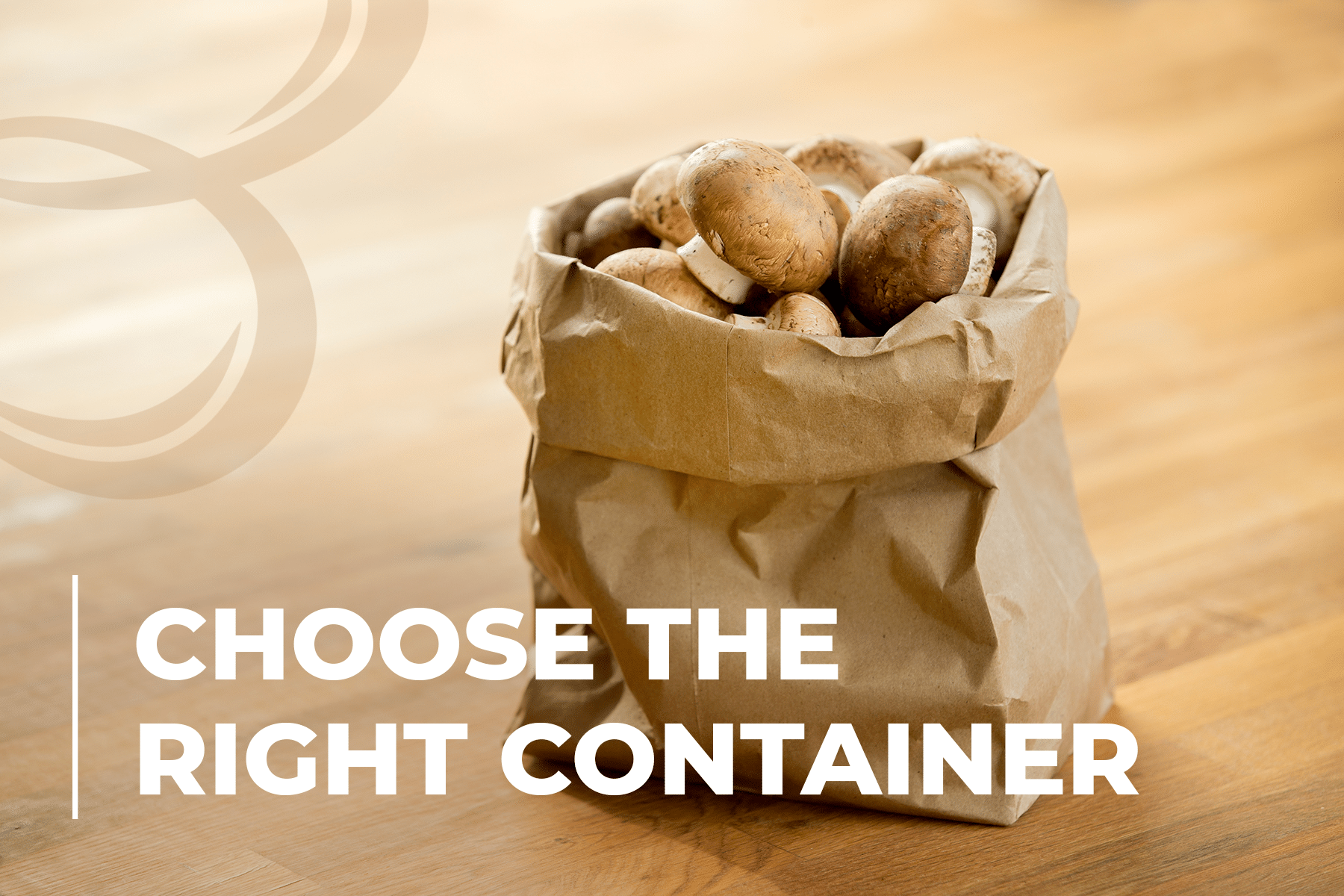 Choose the right container