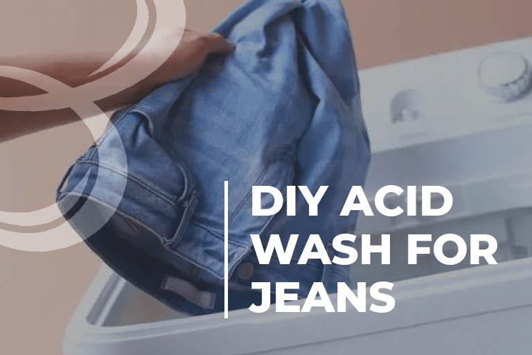 DIY Acid Wash For Jeans