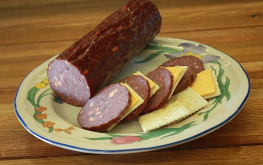 How long is cooked deer sausage good for