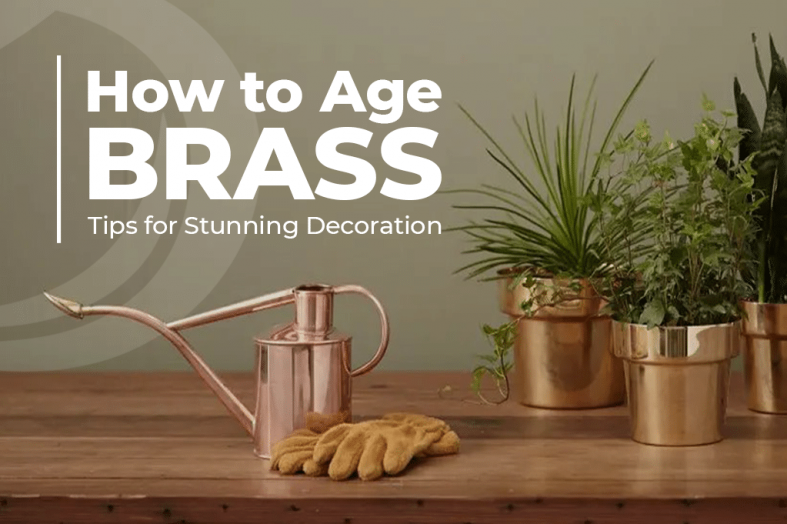 How to age brass