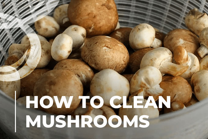 how to clean mushrooms