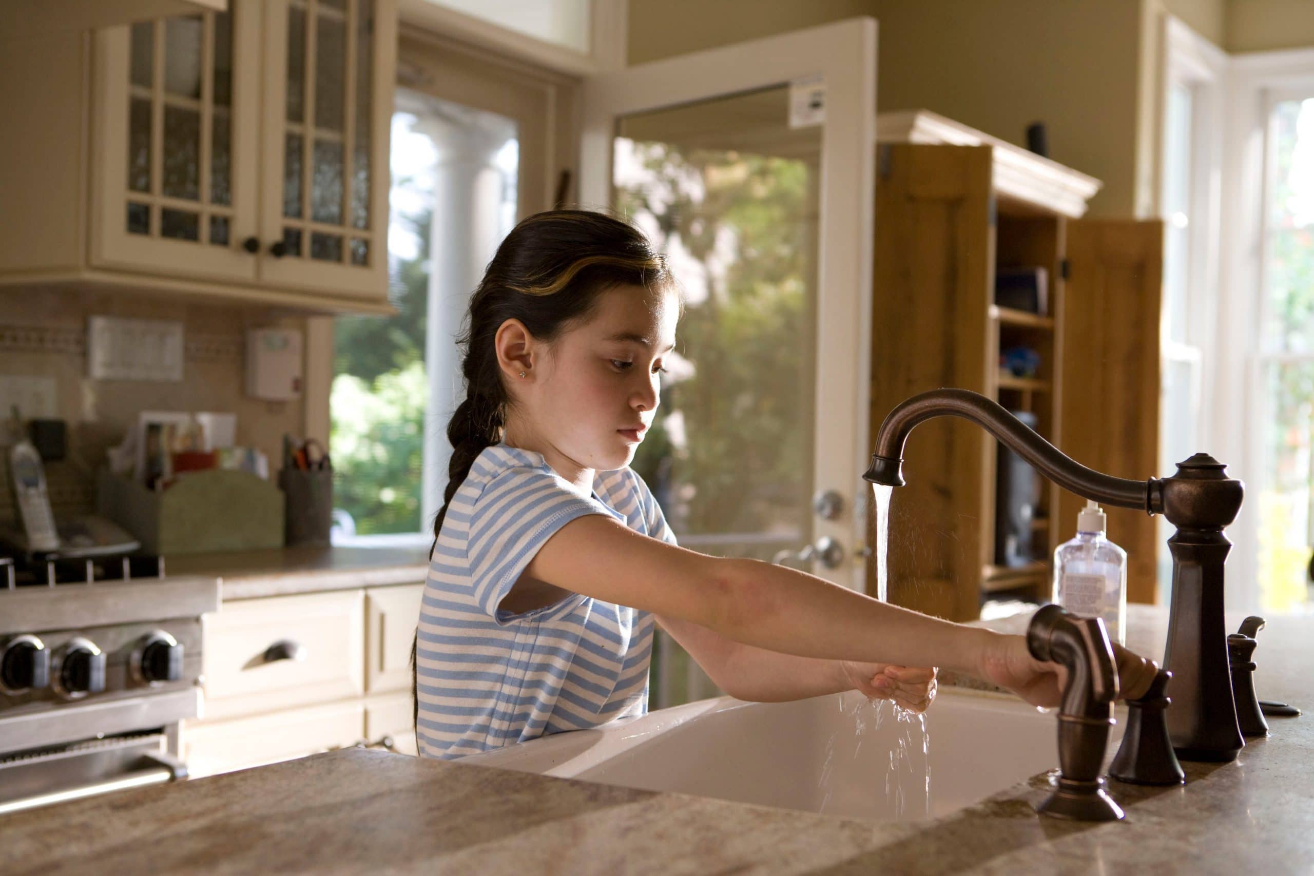 How to sanitize dishes