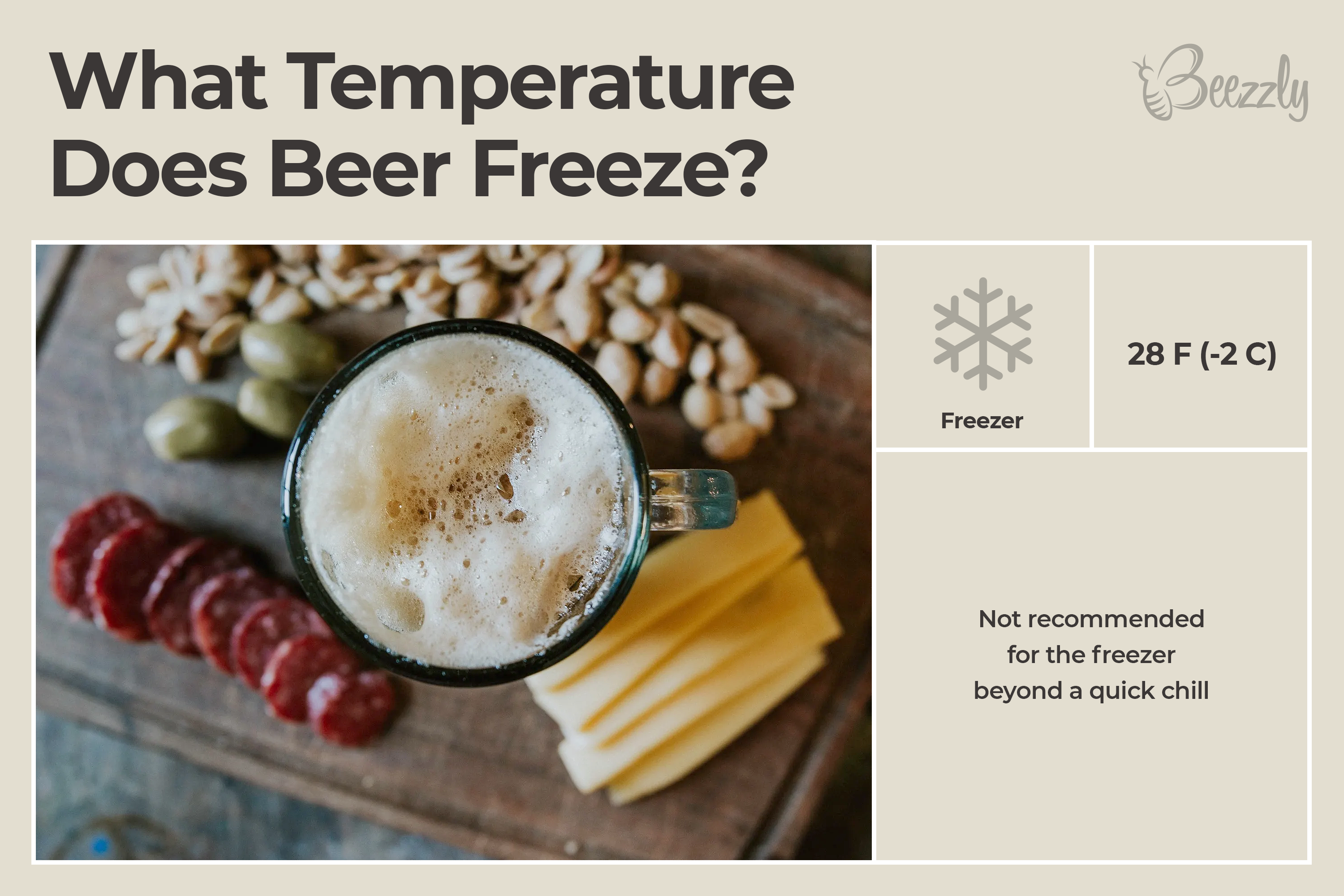 At What Temperature Does Beer Freeze