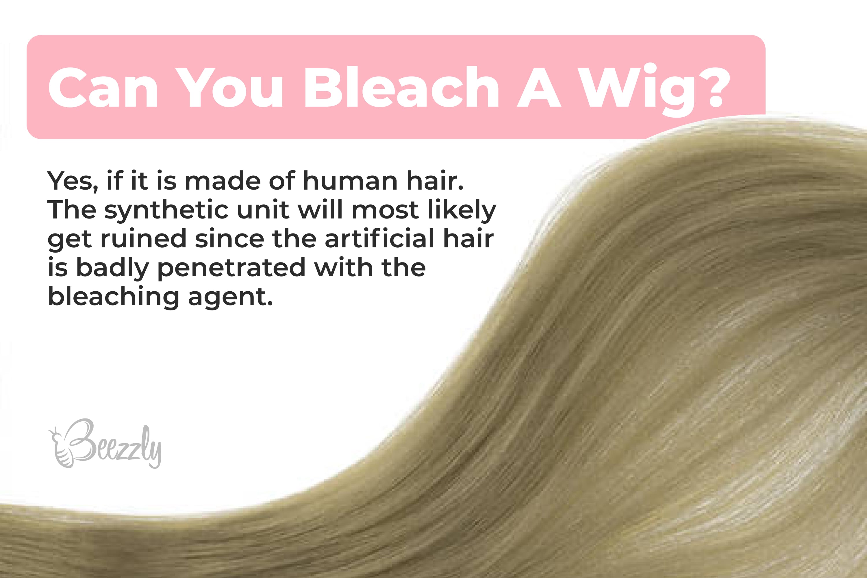 Can you bleach a wig