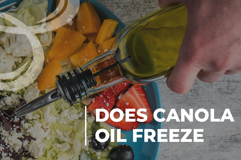 Does canola oil freeze