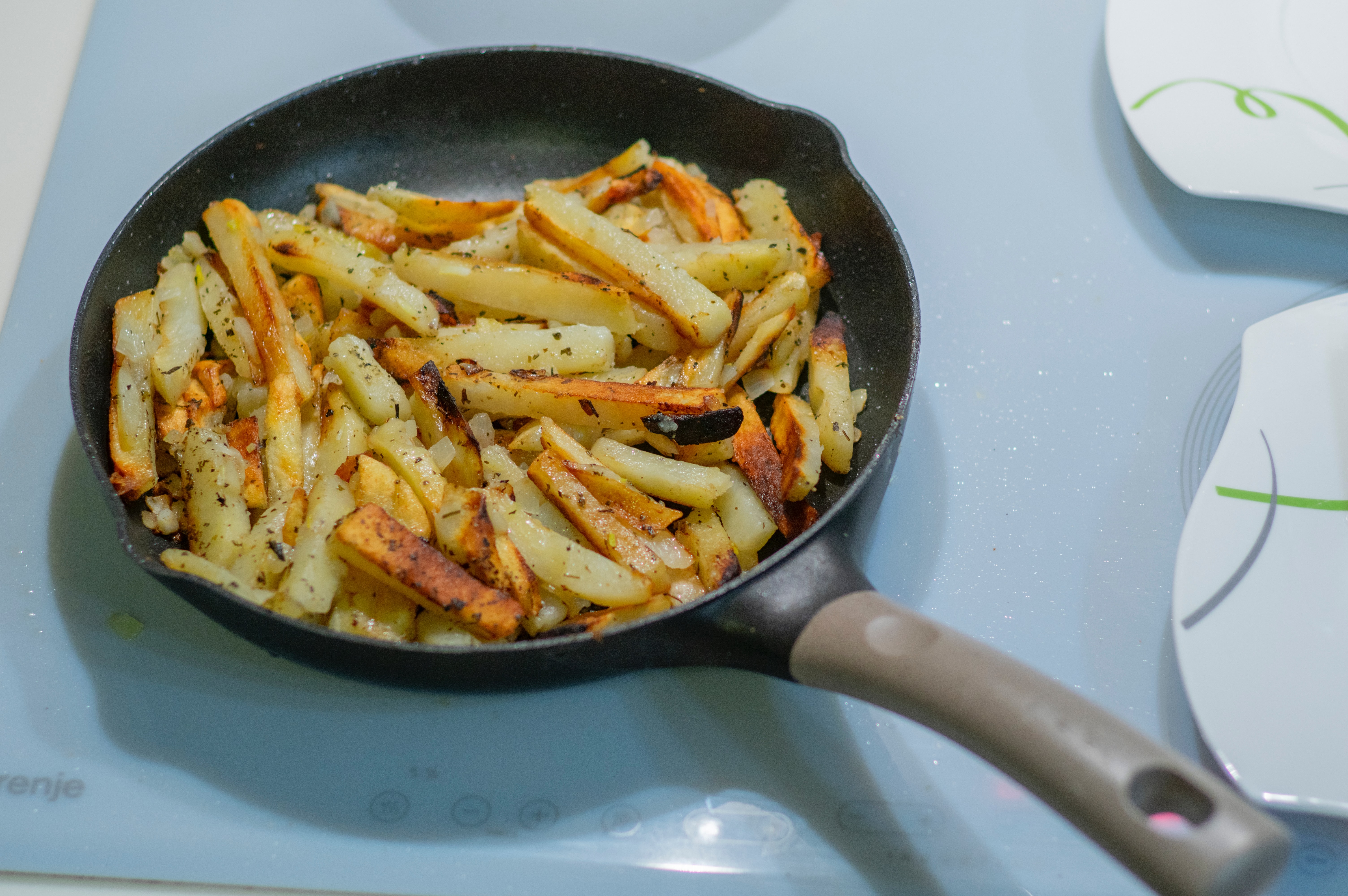 Fried potatoes