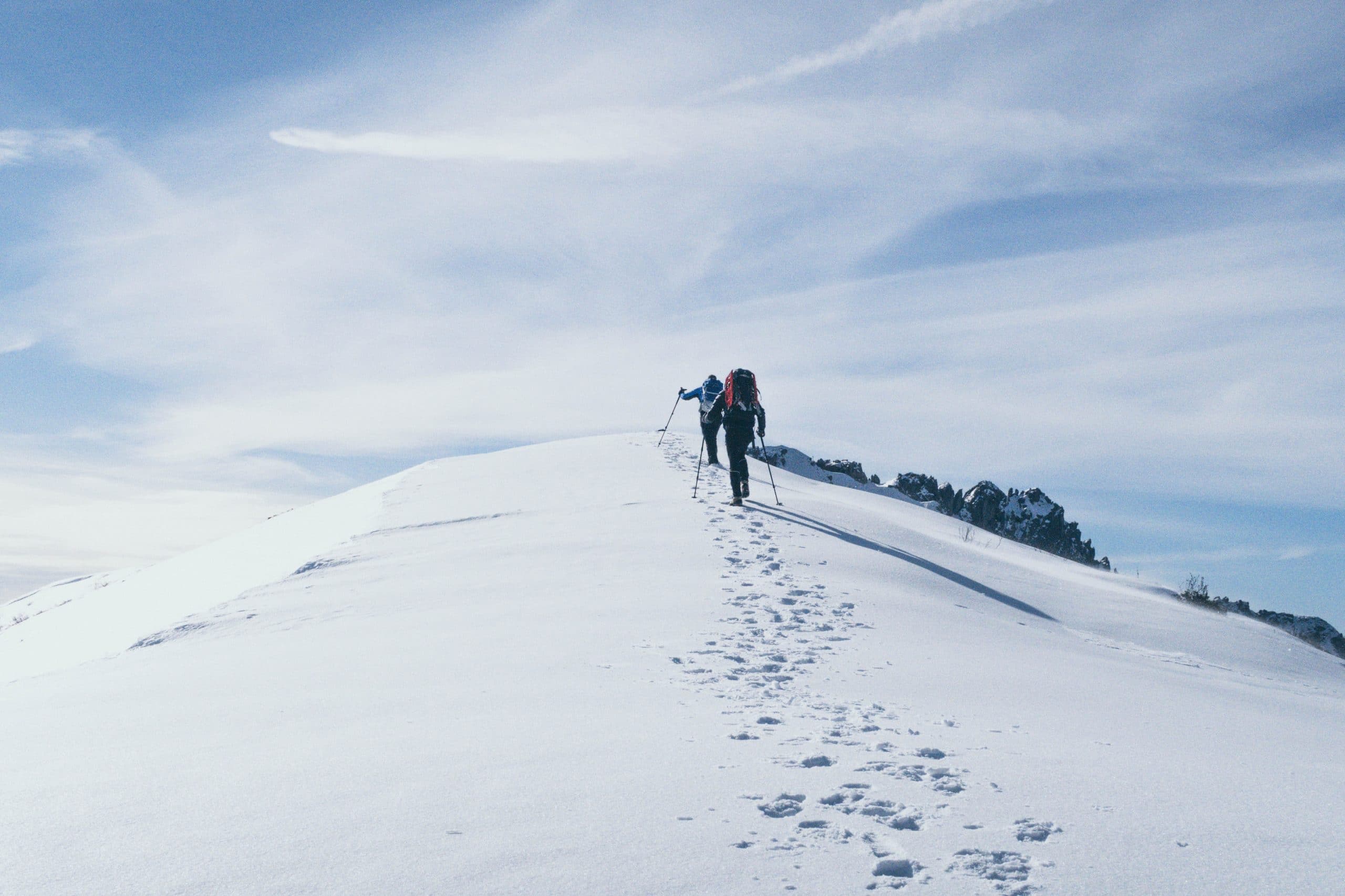 hiking Everest