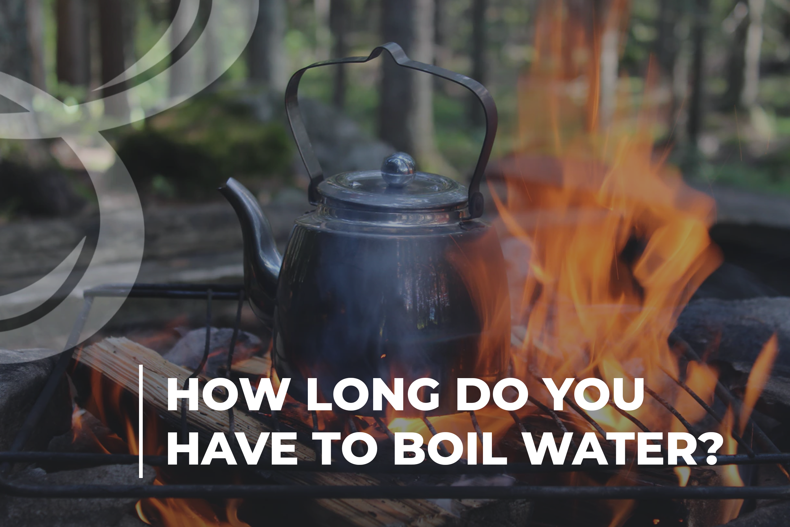 How long do you have to boil water