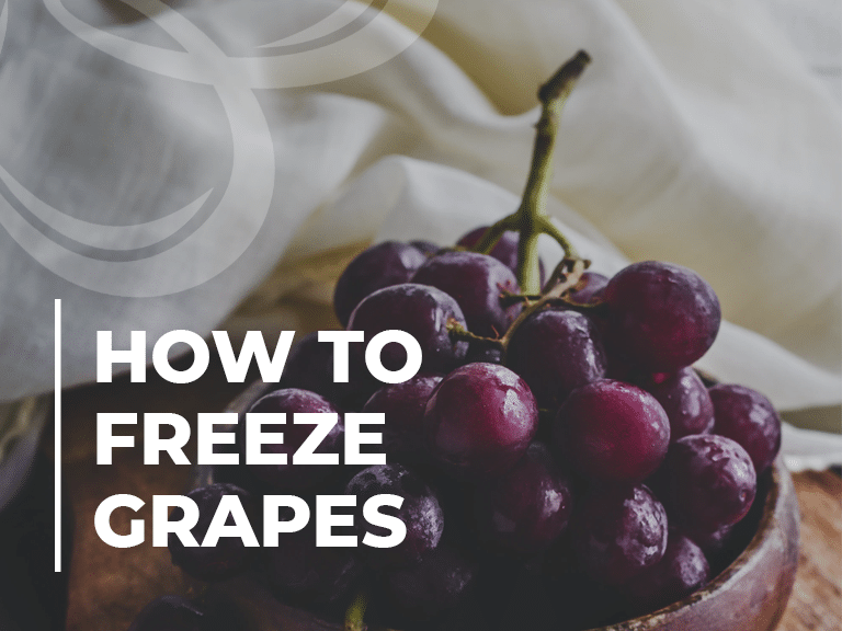 How to freeze Grapes