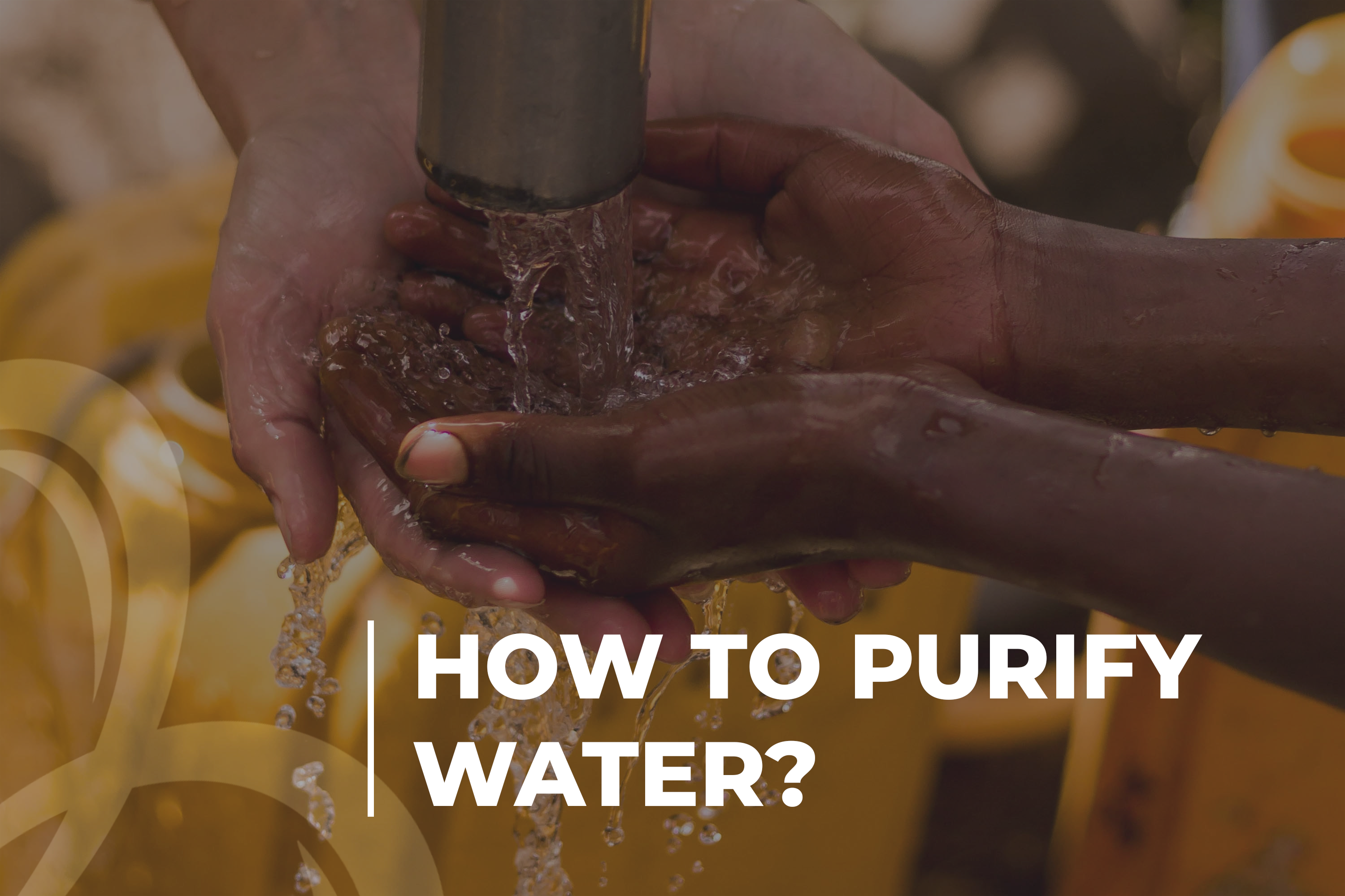 How to purify water