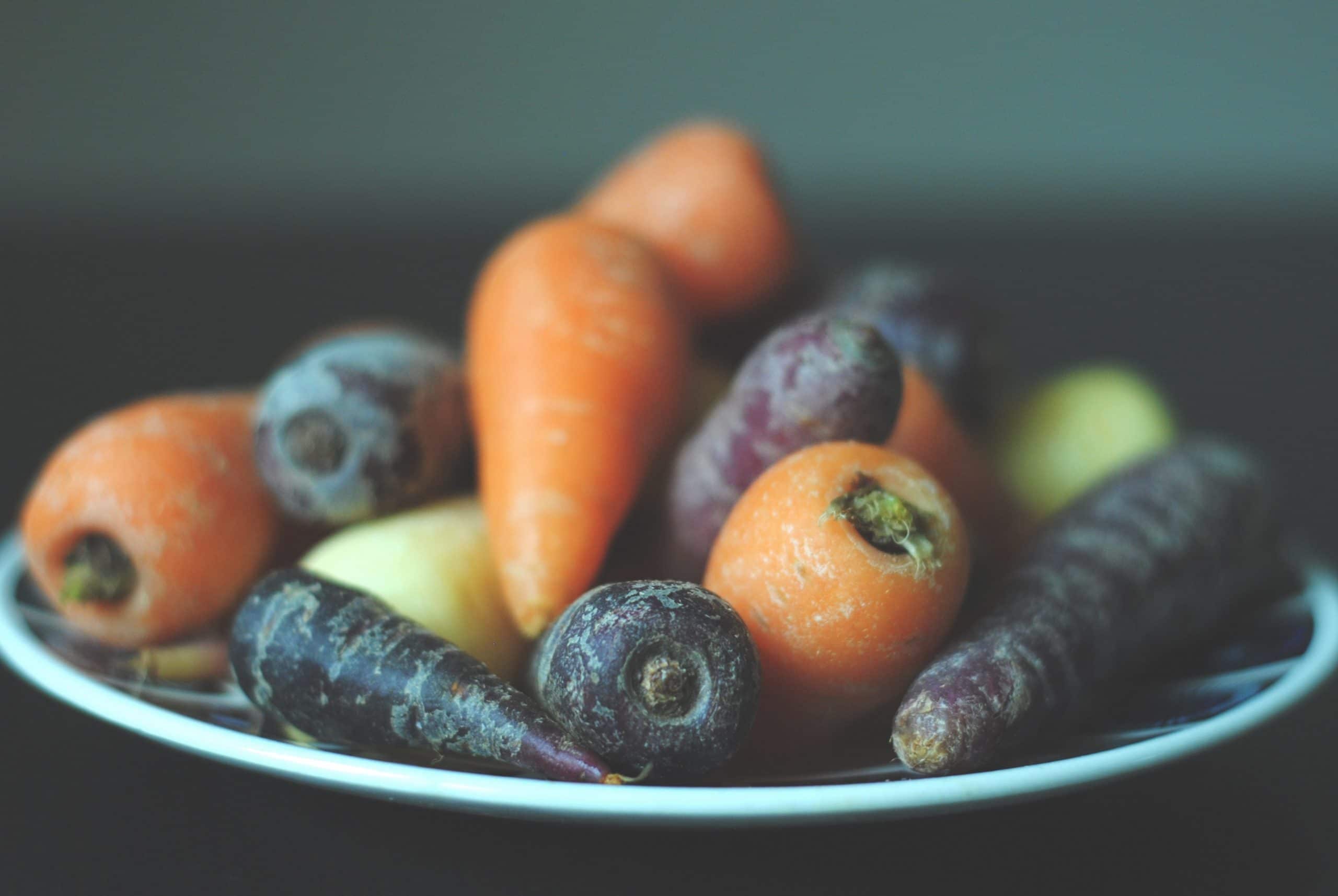 how to store carrots in the freezer