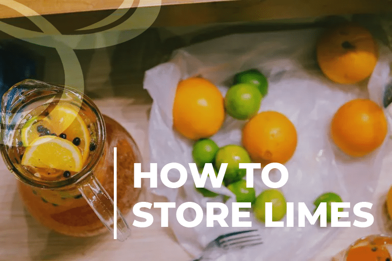 how to store limes
