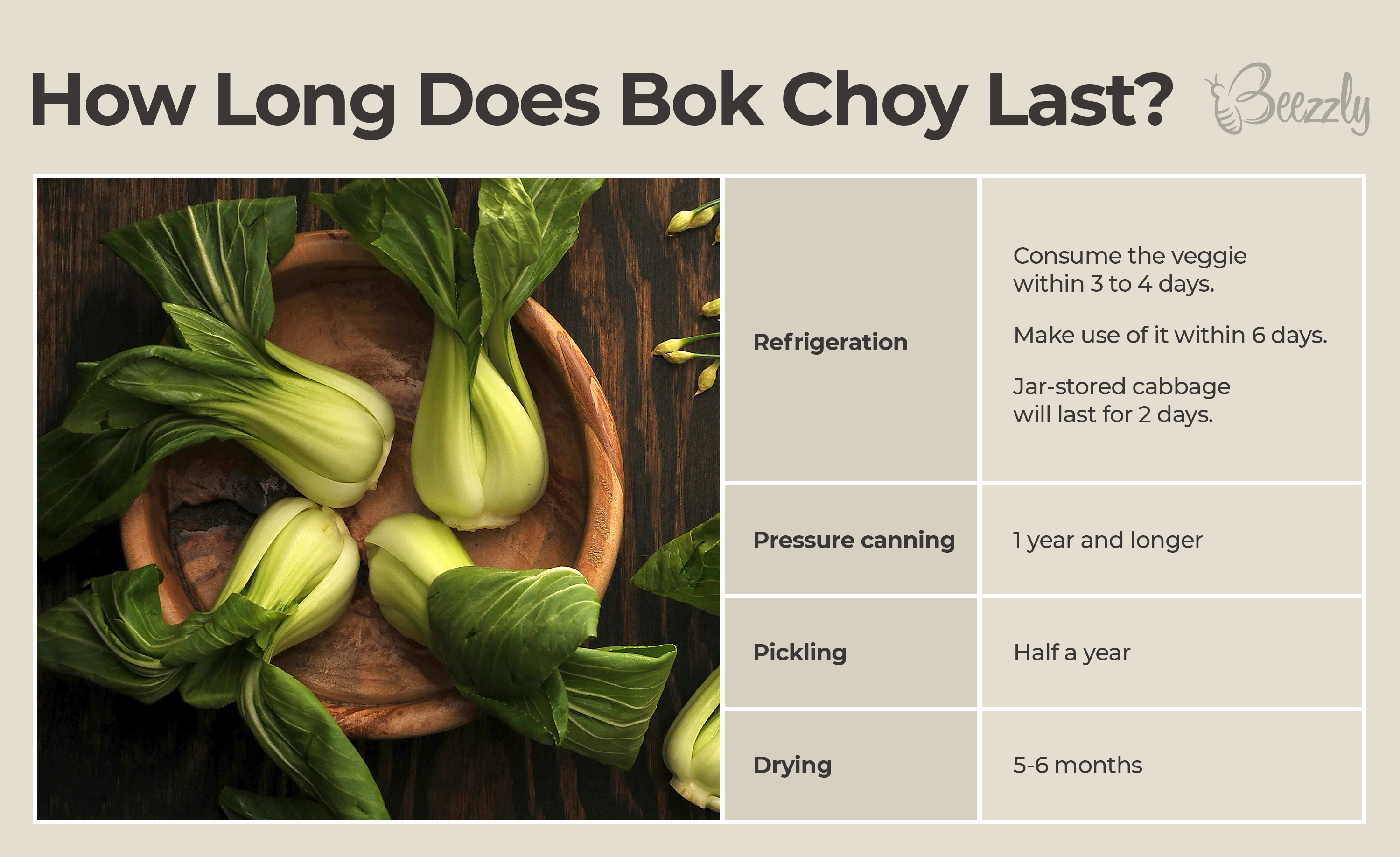 How to Store Bok Choy. Shelf Life And Ways Of Storage