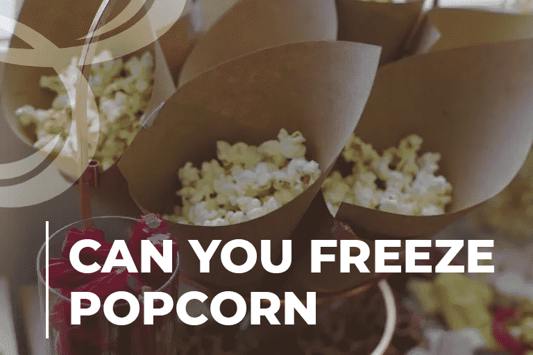 can you freeze popcorn