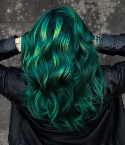 Mermaid style green