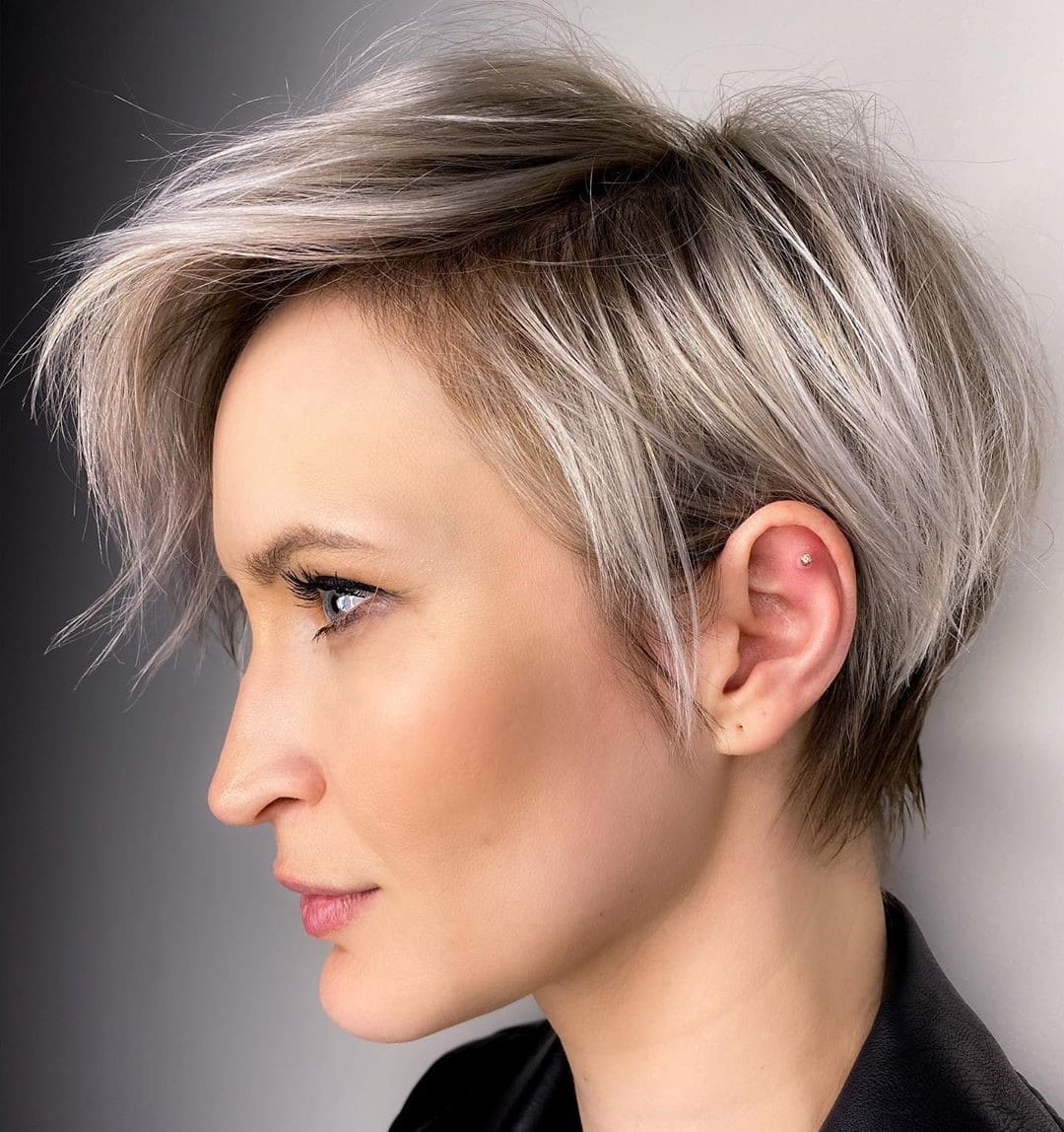 Pixie Cut For Ash Blonde Hair