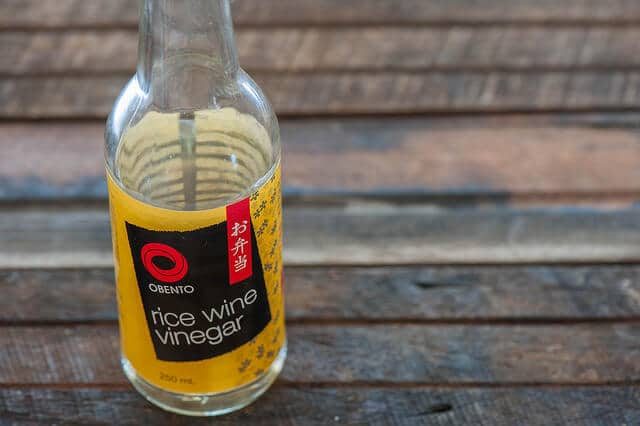 rice wine and rice vinegar