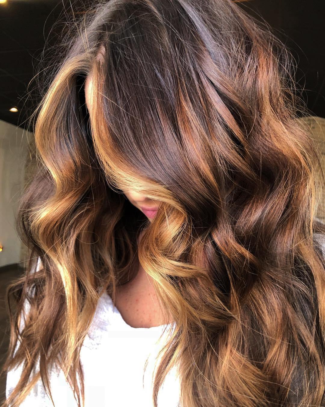 Rose-gold highlights