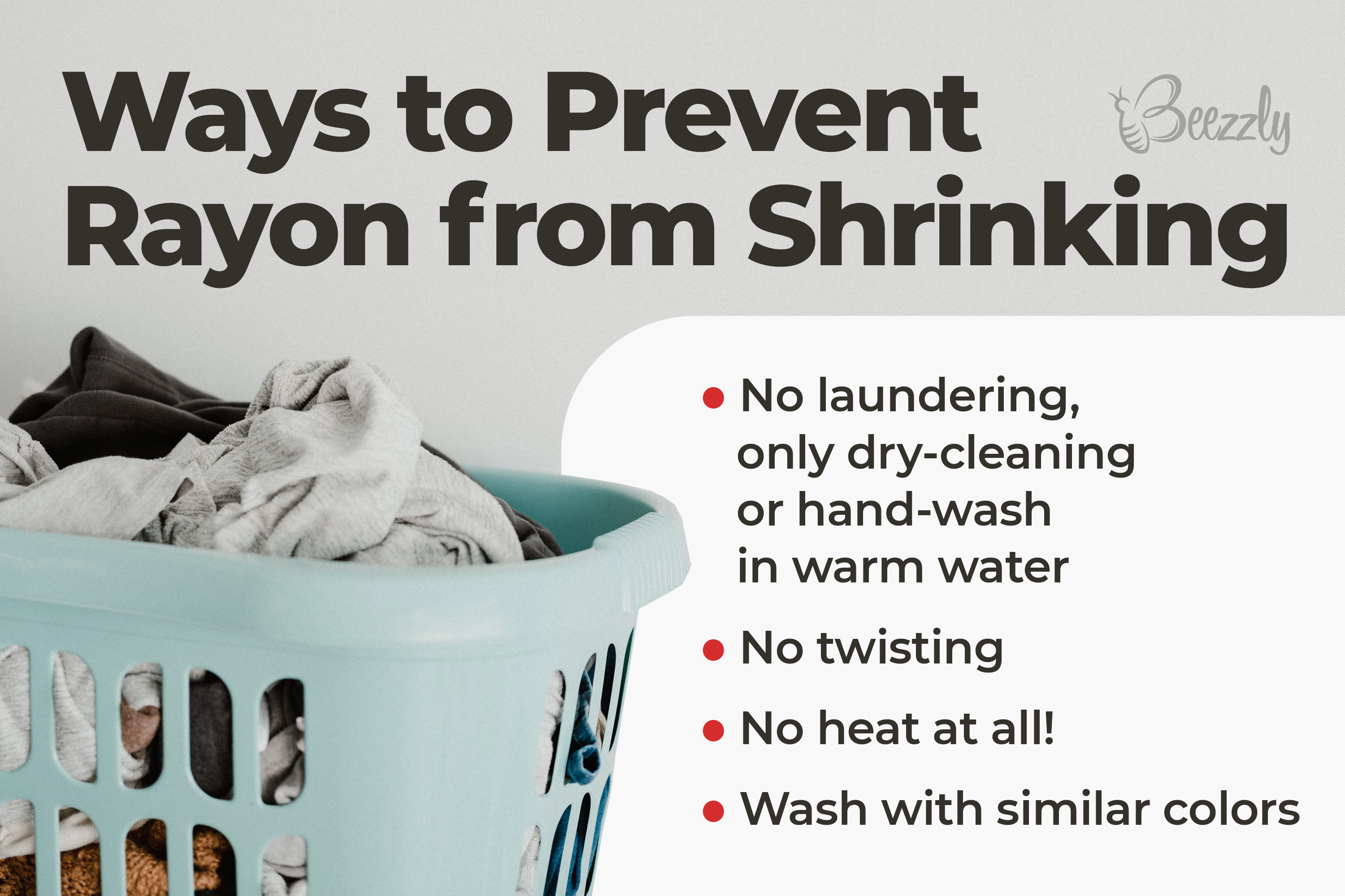 ways to prevent rayon from shrinking