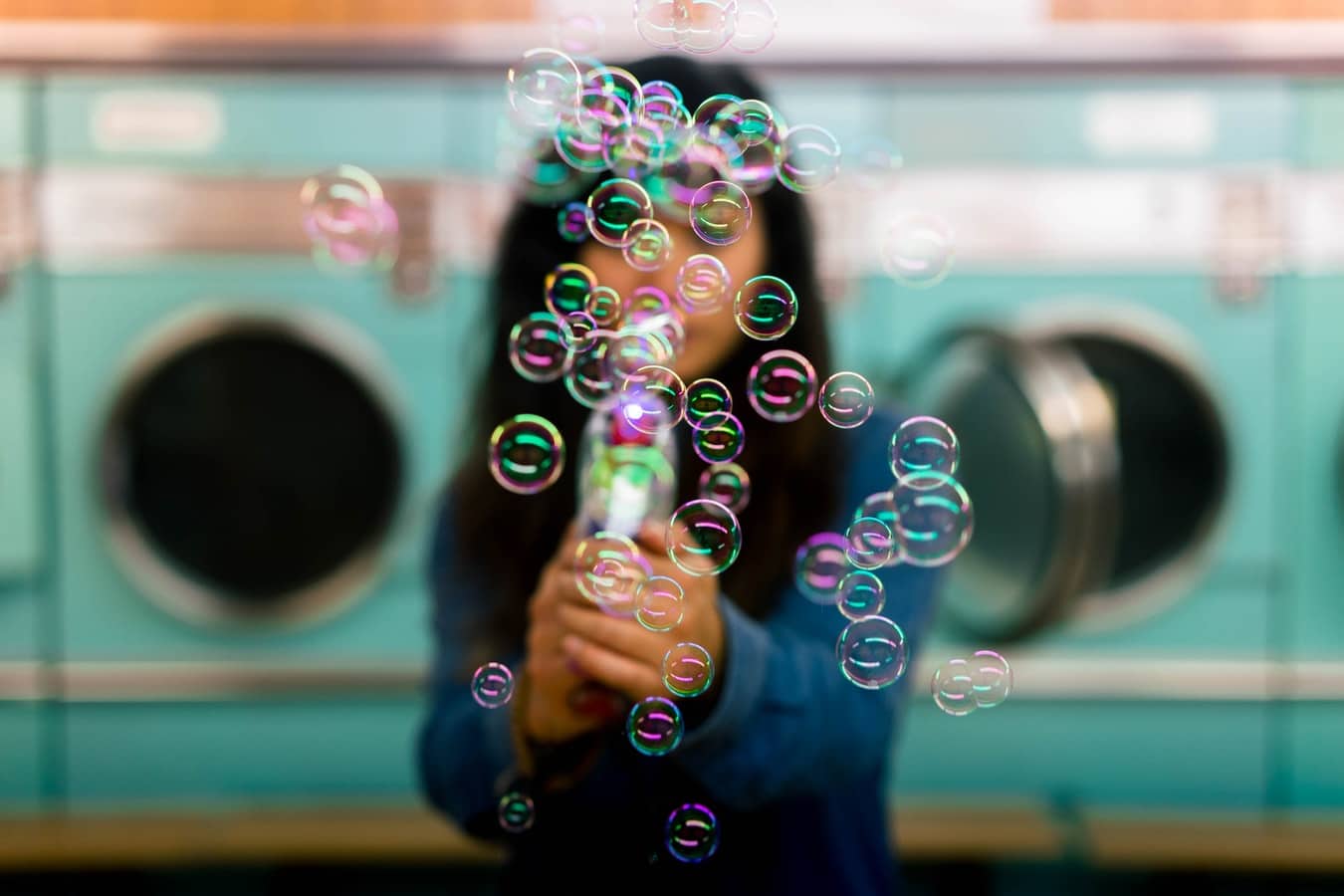 Liquid Detergent In Washing Machine