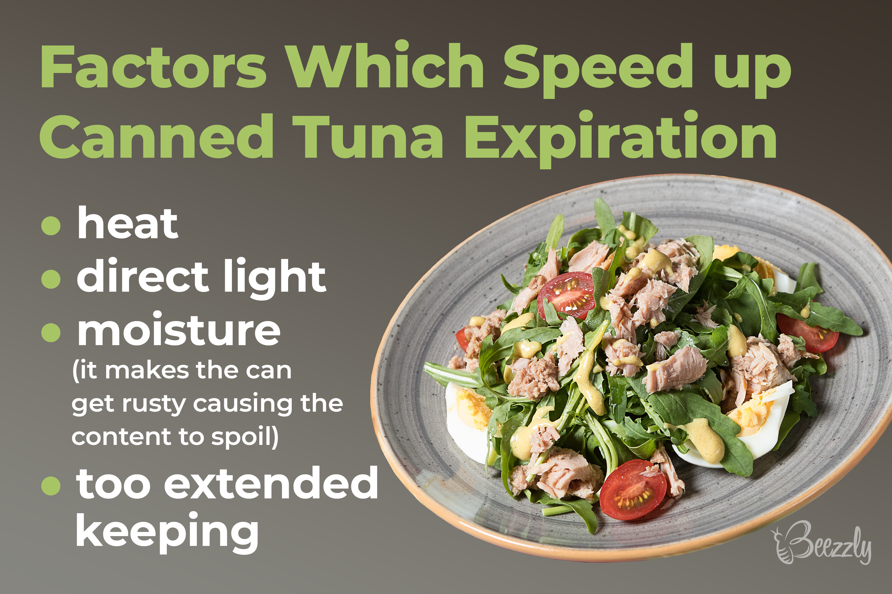Factors which speed up canned tuna expiration