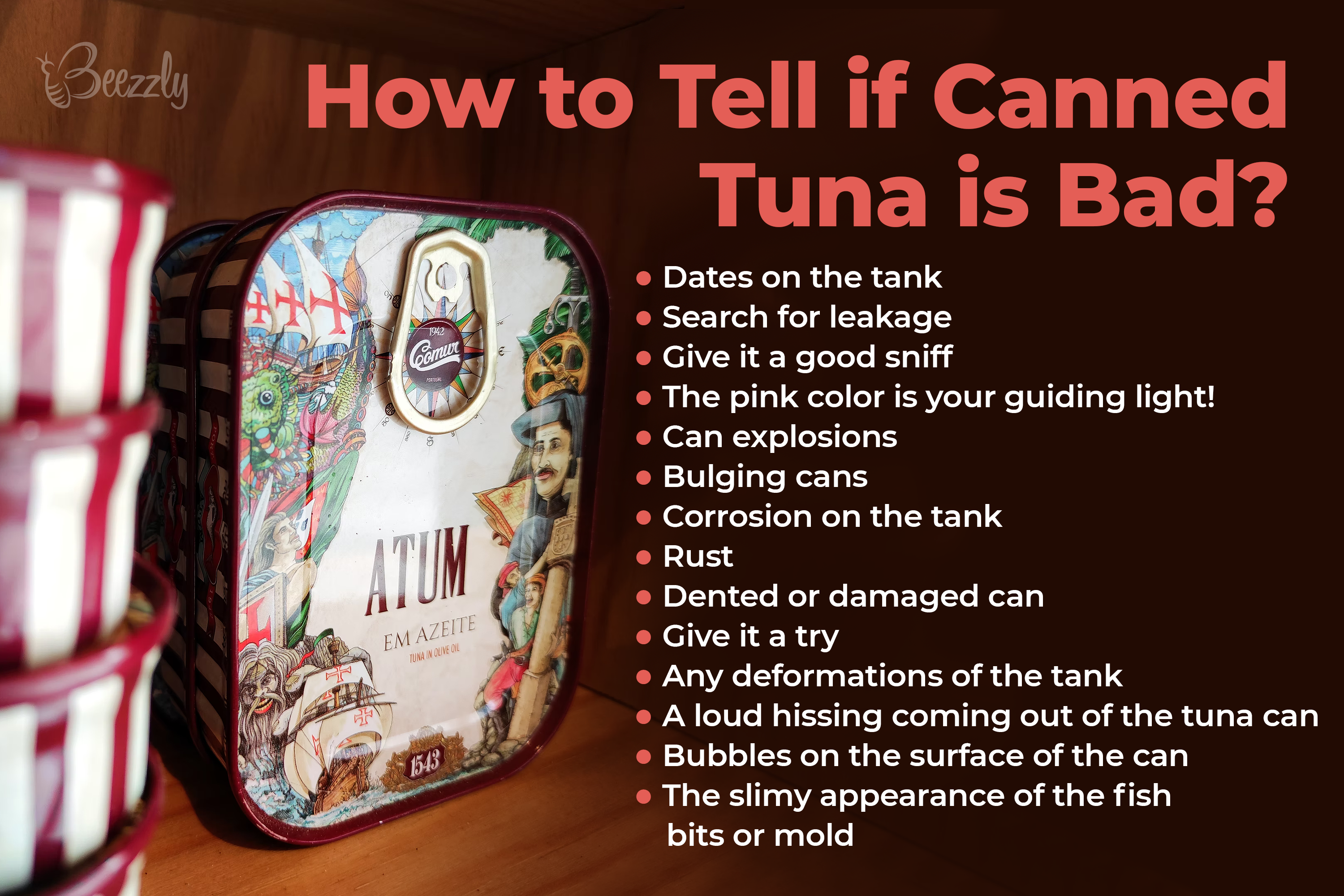 How to tell if canned tuna is bad