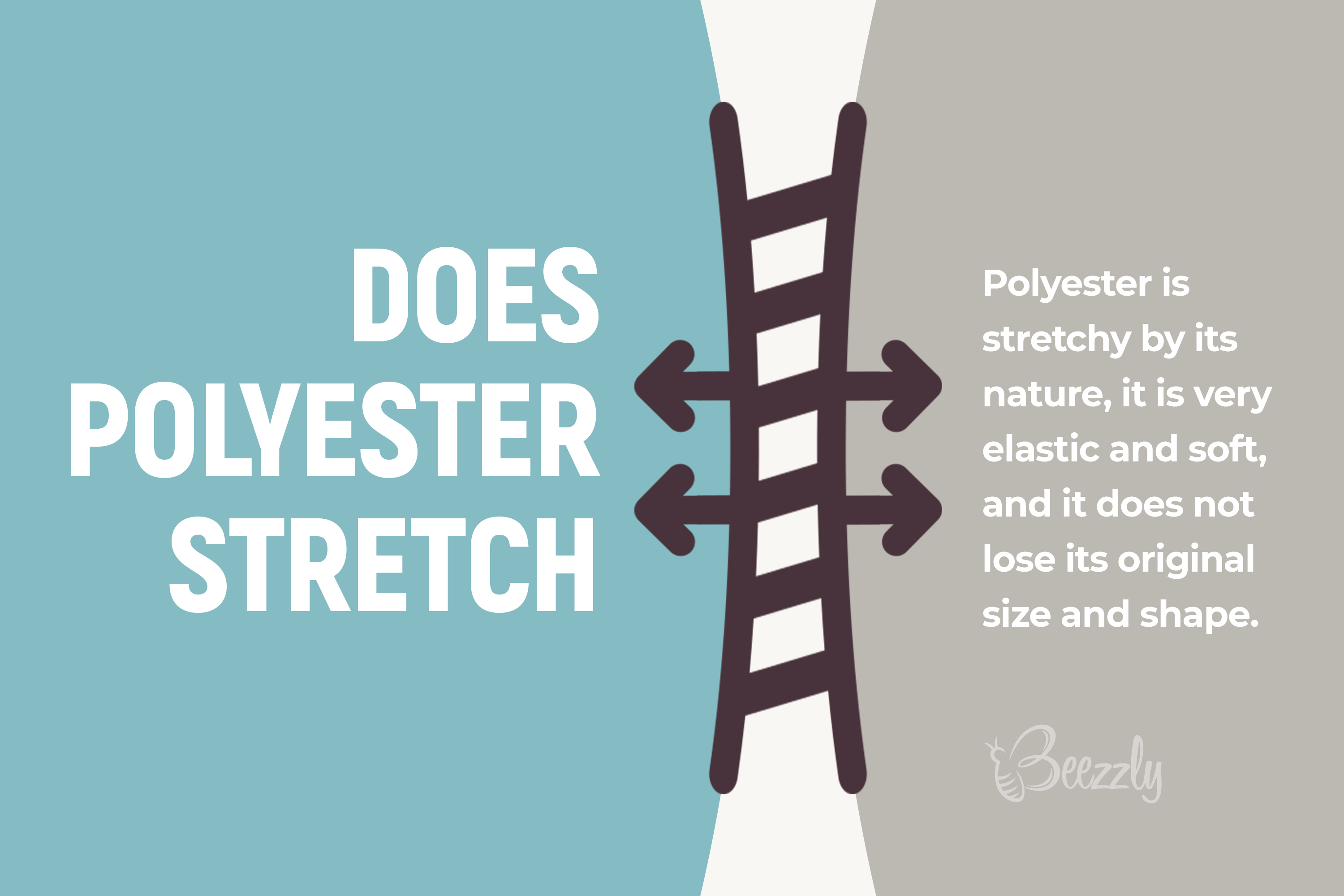 does polyester stretch