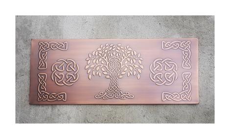 Copper wall decor