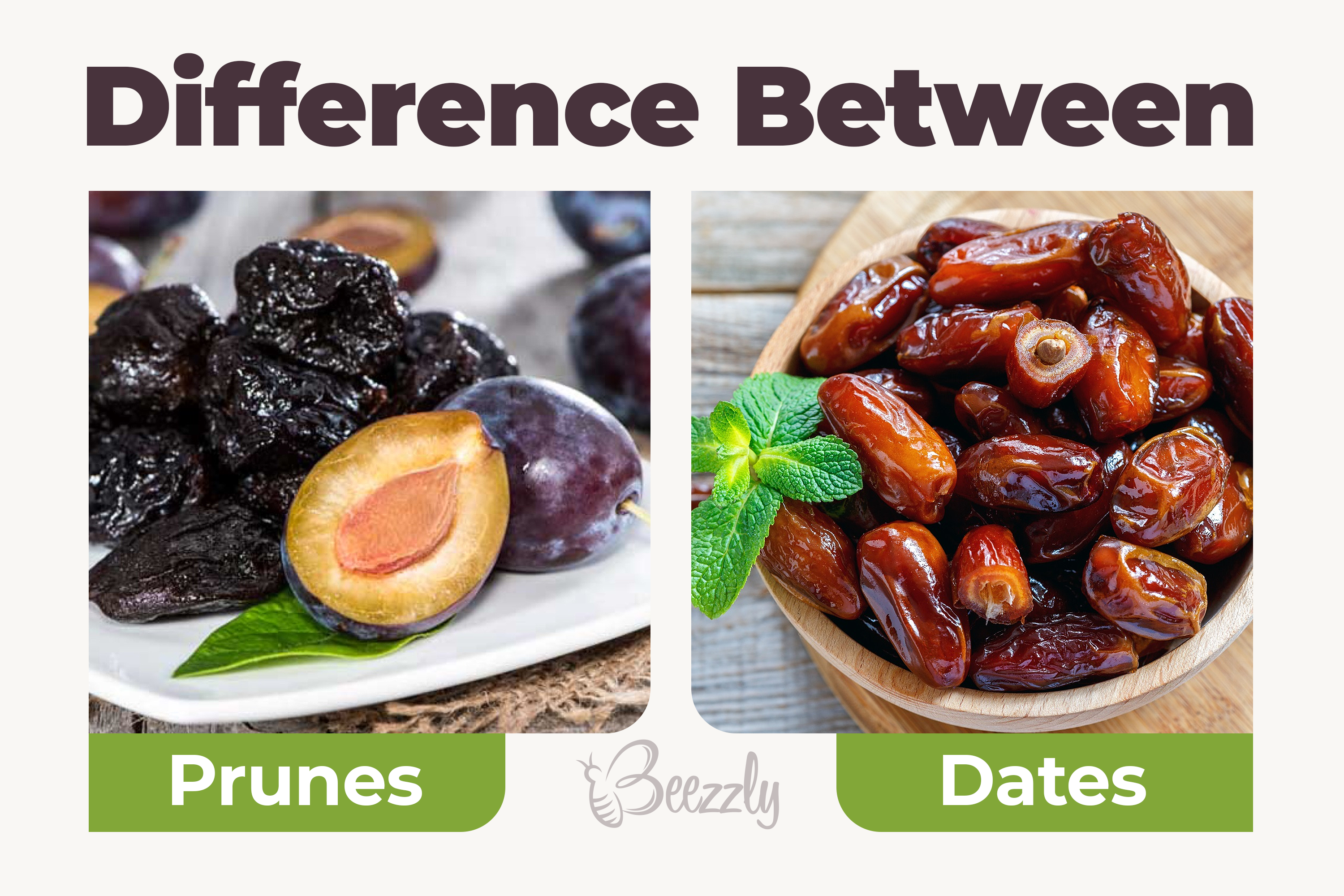 difference between dates and prunes