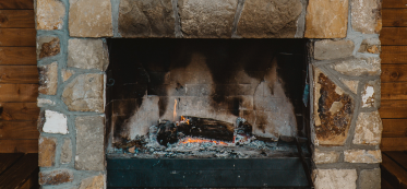 How to Update a 1970s Stone Fireplace