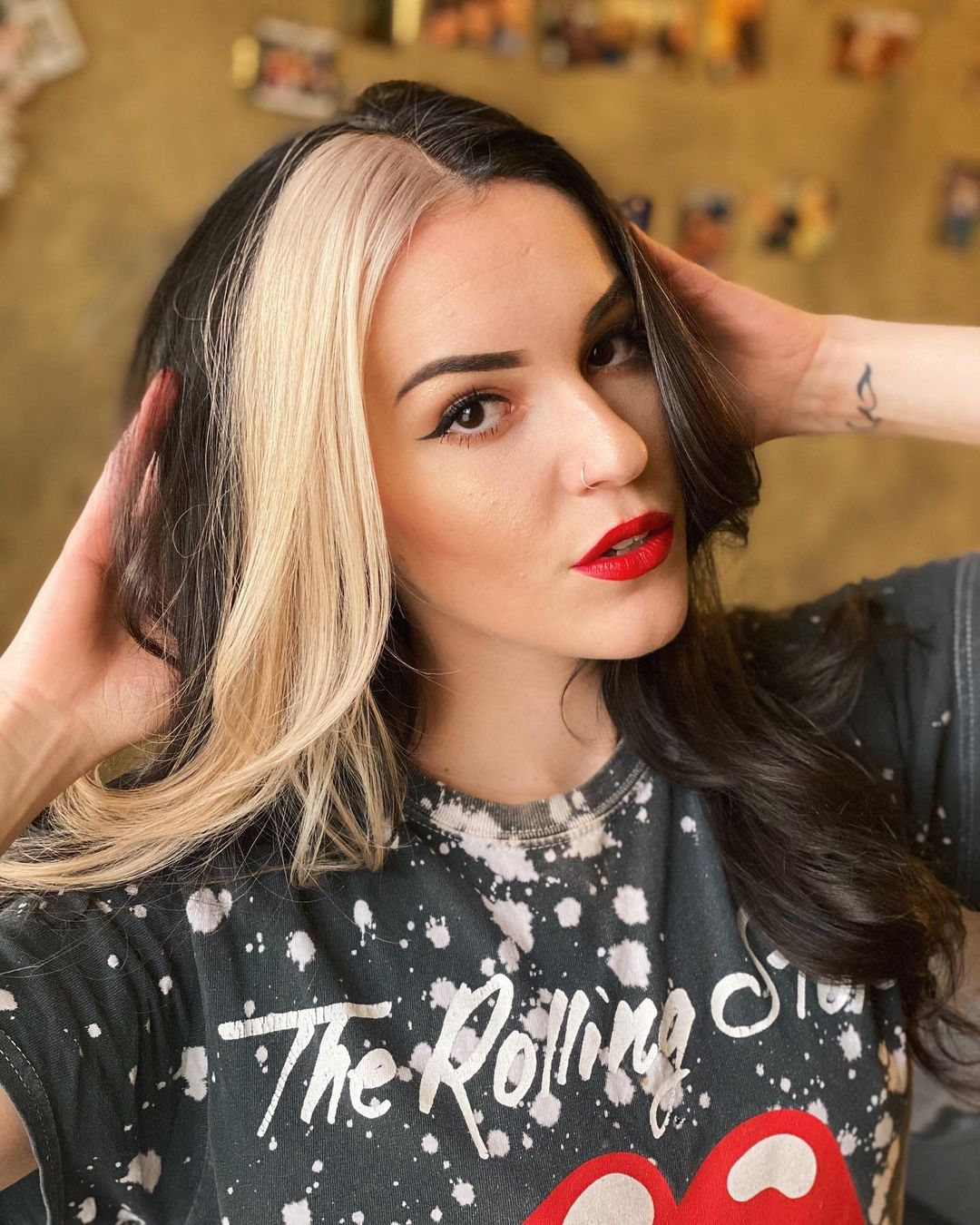 25 Half Blonde Half Black Hairstyle Ideas Beezzly