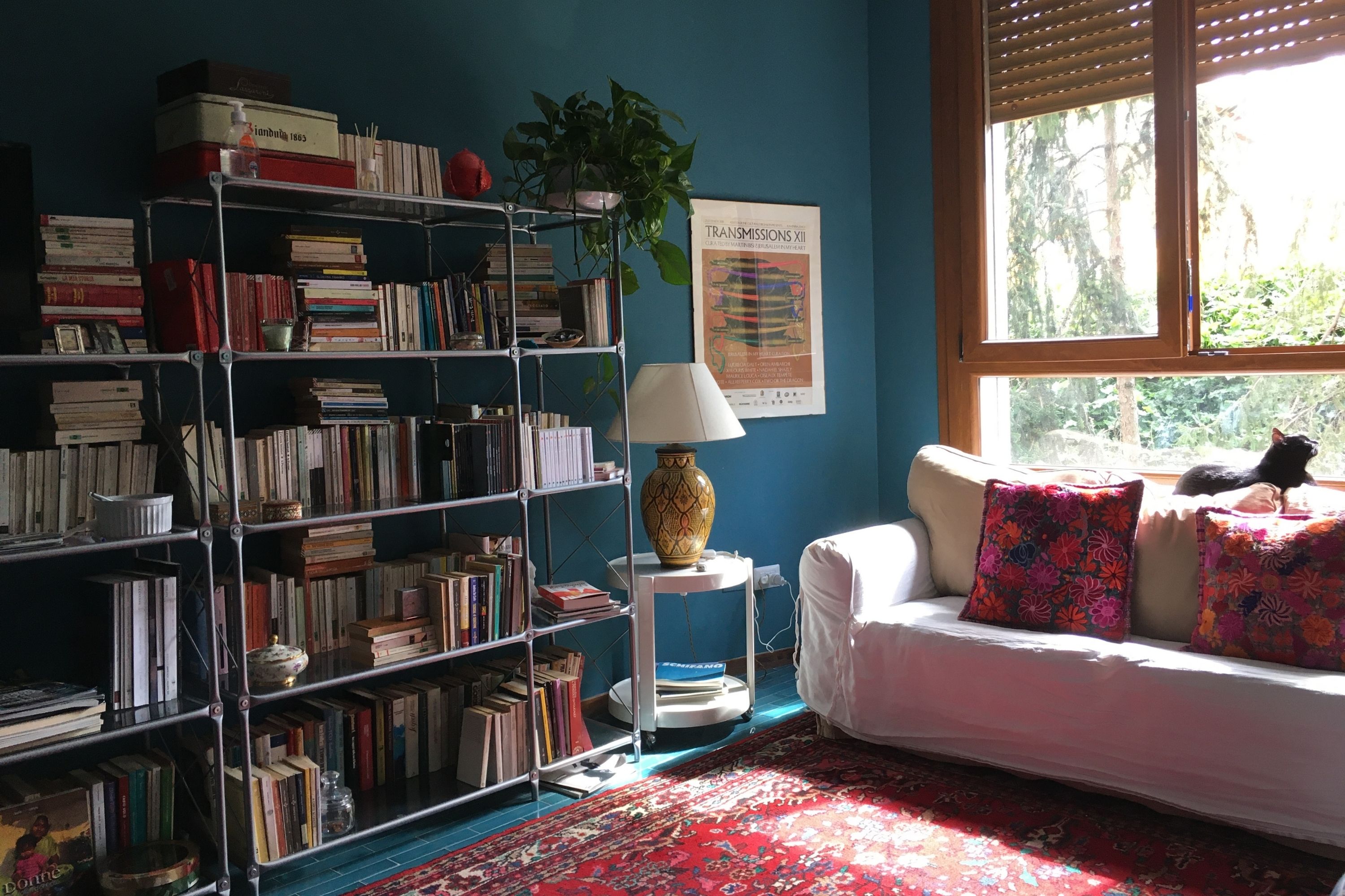 Library filled with books