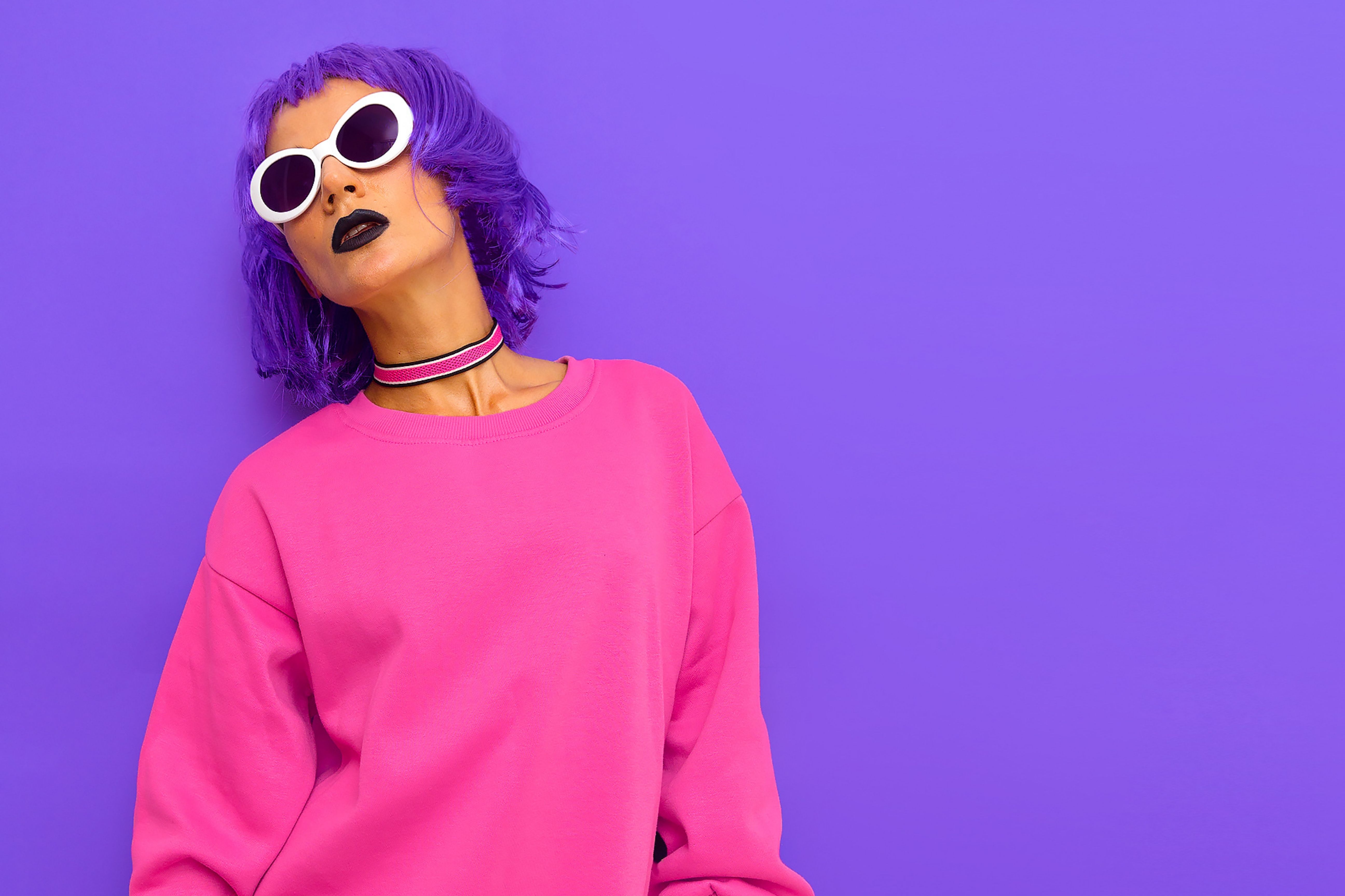 20+ Ideas ▷ What To Wear With Purple Hair? - Beezzly