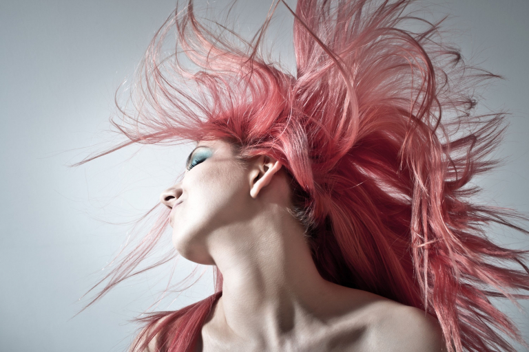 5. Pravana Blue over Pink Hair Tips - wide 11