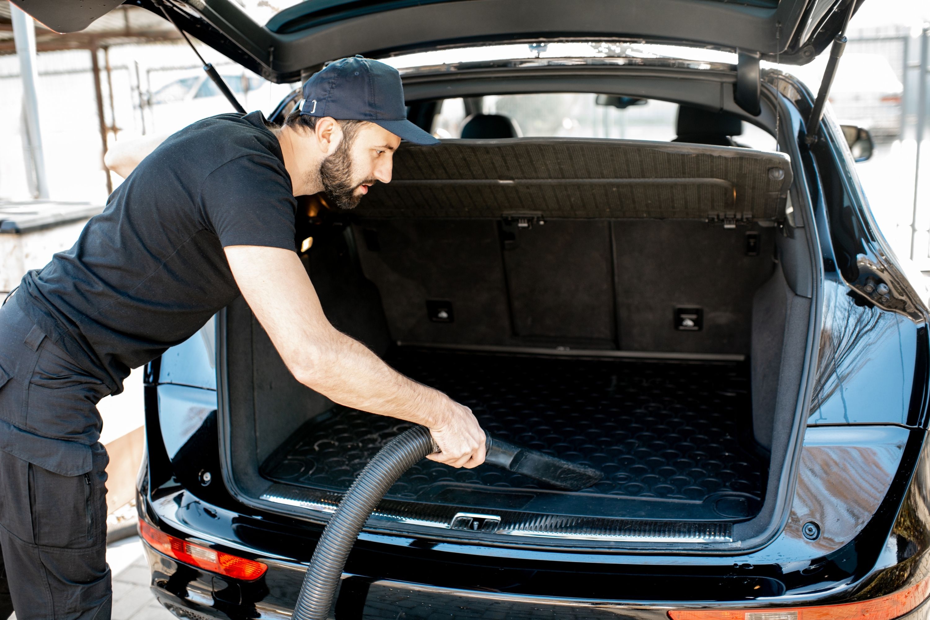 how to get gas spill out of car carpet