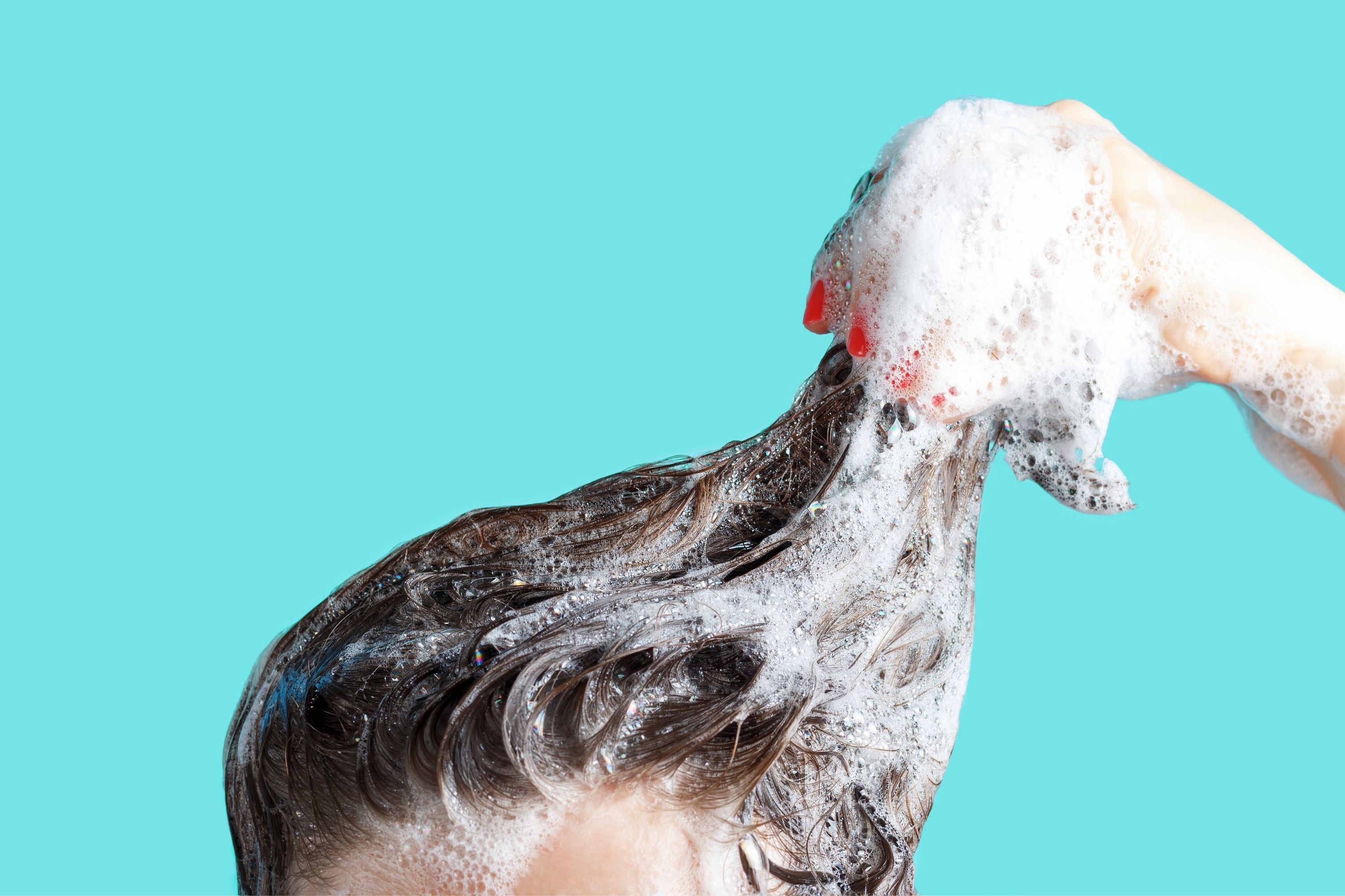 Rinse Your Hair With Anti Dandruff Shampoo