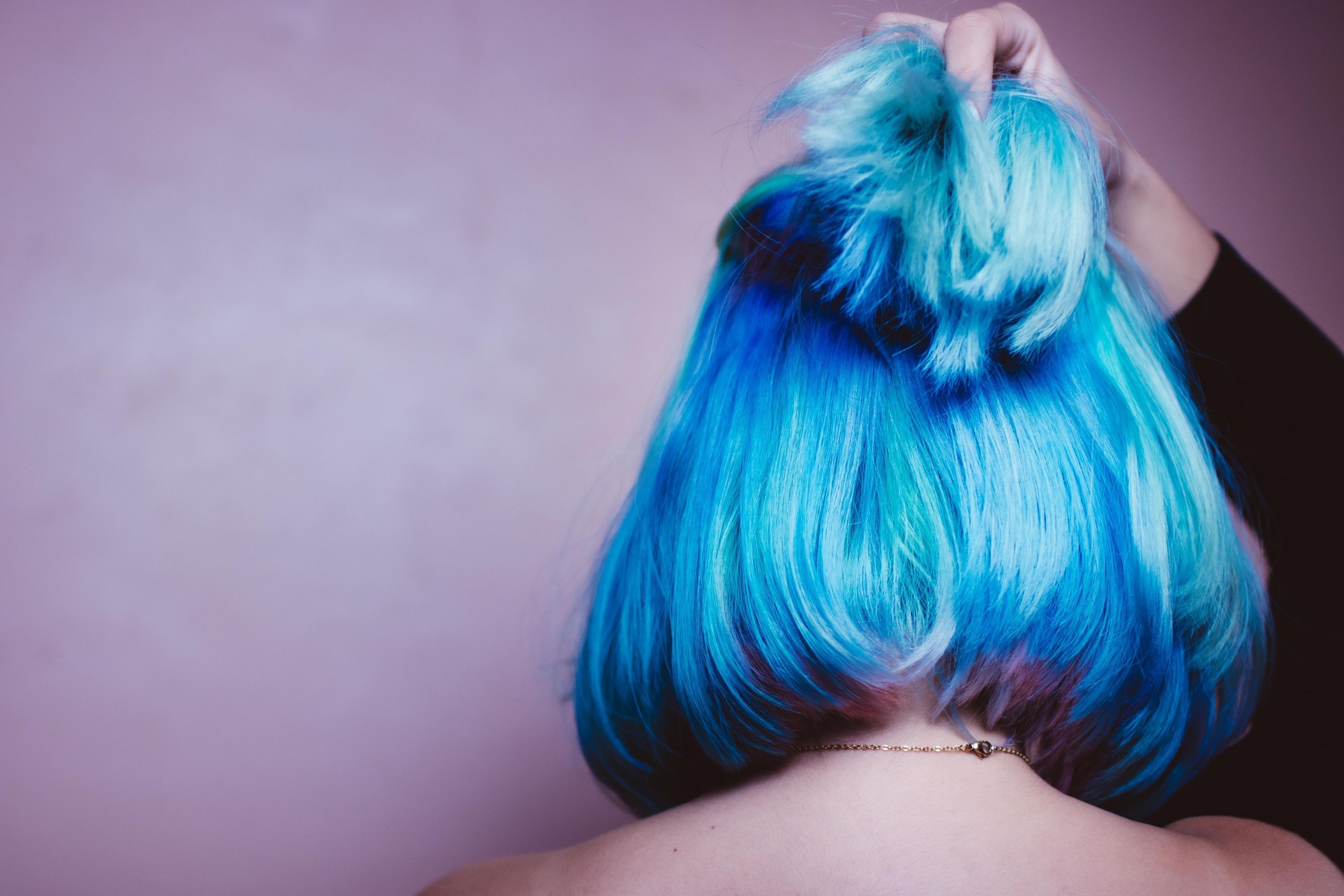 What Happens When You Bleach Blue Hair